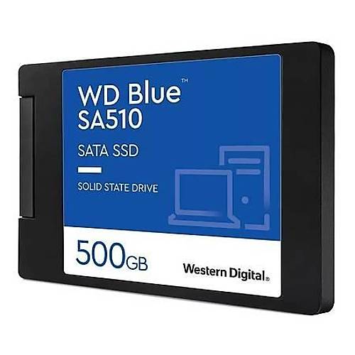 WD Blue 500GB 2.5'' SATA3 SSD (560MB-510MB/s) WDS500G3B0A
