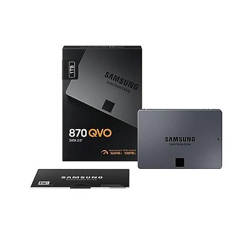 Samsung 870 Qvo 1TB 2.5'' SATA3 SSD (560-530MB/s) MZ-77Q1T0BW
