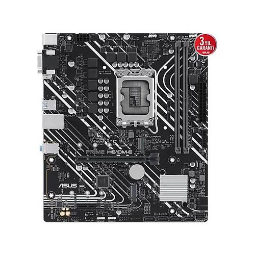 Asus PRIME H610M-E-CSM DDR5 DP HDMI VGA 2XM2 USB 3.2 RGB MATX 1700P