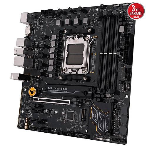 Asus Tuf Gaming B650M-E DDR5 6400 Dp Hdm 2xM.2 AM5 mATX Anakart
