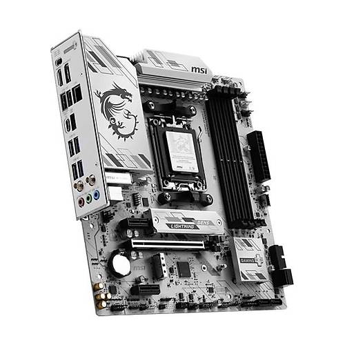 MSI Ms� MB B850M Gam�ng Plus WIFI6E Am5 Ddr5 8200MHZ(OC) HDMI Dp 2x M.2 USB 10GBS 2.5g Lan W�-F� 6e Matx