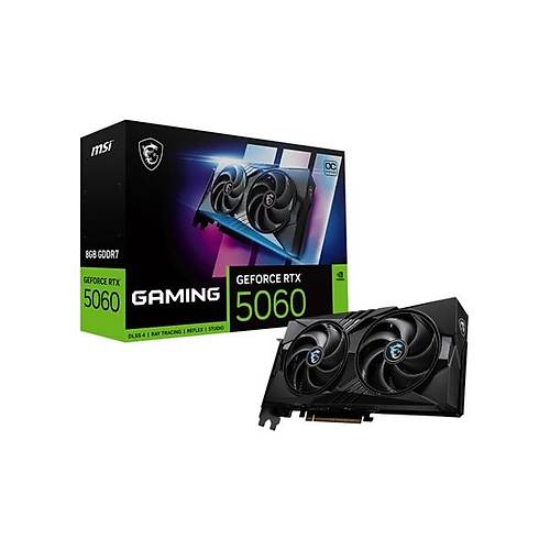 MSI Ms� VGA Geforce Rtx 5060 8g Gam�ng Oc RTX5060 8gb Gddr7 128B DX12 Pc�e 5.0 X16 (3xdp 1xhdm�) Ekran Kart�