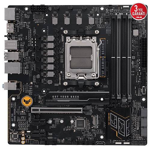 Asus Tuf Gaming B650M-E DDR5 6400 Dp Hdm 2xM.2 AM5 mATX Anakart