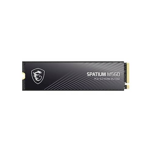 MSI SPATIUM M560 2TB NVMe PCIe Gen5 x4 Okuma 10300MB ? Yazma 8700MB M.2 SSD