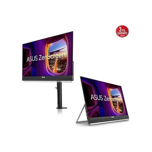 Asus Zenscreen MB229CF 21.5 IPS 1920X1080 5ms 100Hz 250CD HDMI Usb-C Hoparl�r Vesa