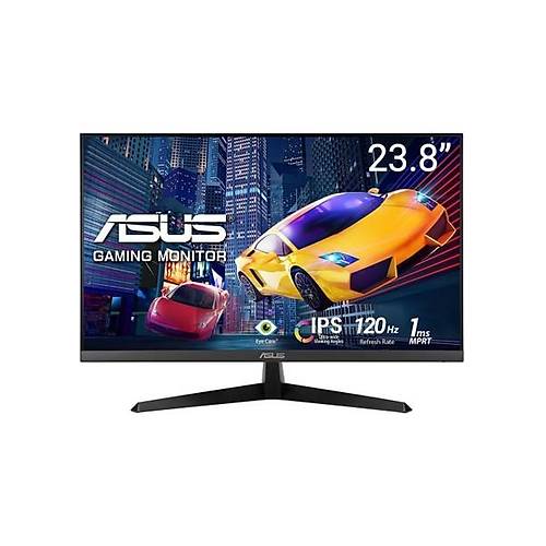 Asus VY249HGR 23.8 IPS 1920X1080 1ms 120Hz 250CD HDMI VGA Vesa 3y�l Eyecare Plus,fl�cker-Free,�er�evesiz,d���k Mavi I��k,antibakteriyel Kaplama Monit�r