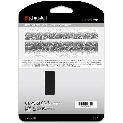 Kingston Kc600 2TB Skc600-2048G 550MB 520MB Sata SSD