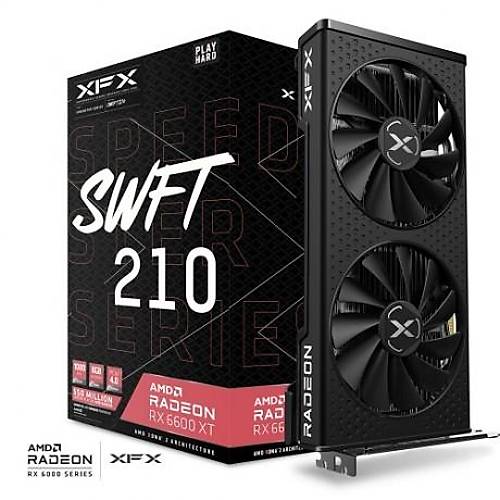 XFX Speedster SWFT 210 RX 6600XT 8GB GDDR6 128Bit AMD Ekran Kart RX-66XT8DFDQ