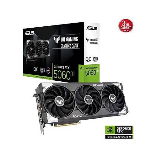 Asus 16GB TUF GAMING RTX5060TI-O16G GDDR7 128bit HDMI DP PCIe 5.0