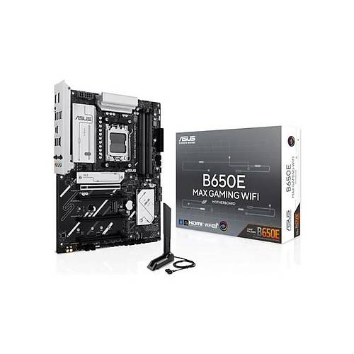 Asus B650E Max Gam�ng W�f� 8000MHZ (Oc) Ddr5 Soket Am5 M.2 HDMI Dp Atx Anakart 90MB1LD0-M0EAY0