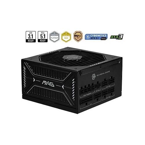 MSI Mag A1000GLS Pc�e5 1000W 80+Gold Full Mod�ler Power Supply