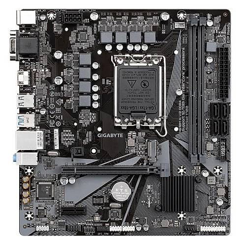 GigaByte H610M H V2 D4 3200MHz DDR4 Hdm Vga Usb M.2 Micro ATX 1700p Anakart