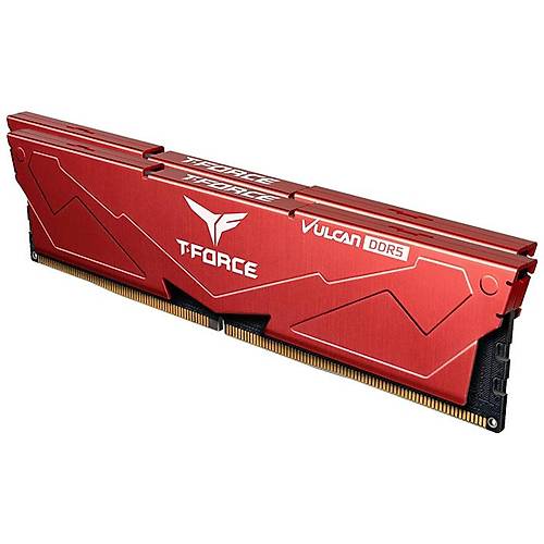 Team T-Force Vulcan Red 32GB (2x16GB) 5600Mhz CL36 DDR5 Gaming Ram