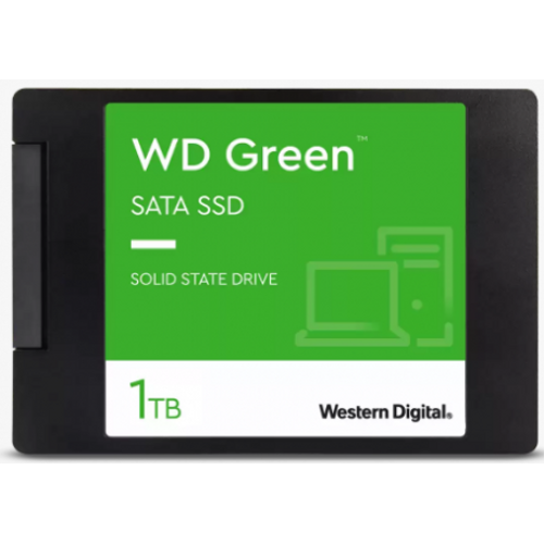 WD Green 1TB 2.5'' SATA3 SSD (545MB-465MB/s) WDS100T3G0A