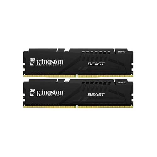 Kingston 16GB 5200MT/s DDR5 CL36 DIMM (Kit of 2) Beast Black EXPO Turkey KF552C36BBEK2-16TR - RAM