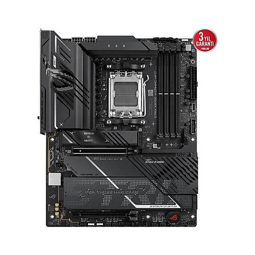 Asus Rog Str�x X870E-H Gam�ng W�f�7 Soket Am5 Amd X870E Ddr5 8000+MT/S(OC) Wi-Fi 7 Atx Anakart