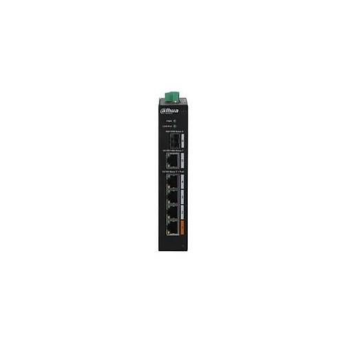 Alhua Dahua PFS3106-4ET-60 4 Port Poe 10/100 1ge Upl�nk 1xsfp 60W Yonet�lemez Sw�tch
