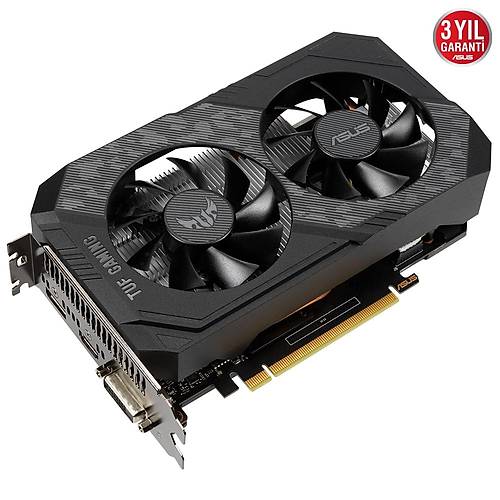 ASUS GeForce GTX 1650 4GB GDDR6 128Bit Nvidia Ekran Kart TUF-GTX1650-O4GD6-P-G