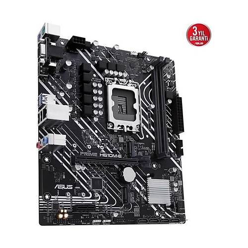 Asus PRIME H610M-E-CSM DDR5 DP HDMI VGA 2XM2 USB 3.2 RGB MATX 1700P