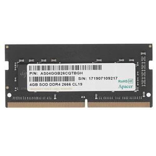 Apacer 4GB DDR4 2666Mhz CL19 Notebook Ram ES.04G2V.KNH