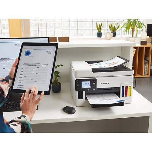 Canon Maxify GX6040 WIFI M�rekkep Tankl� �ok Fonksiyonlu Yaz�c�