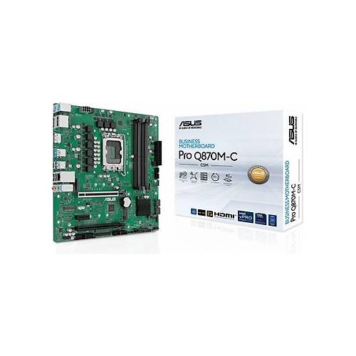Asus PRO Q870M-C CSM DDR5 HDMI-DP PCIE 5.0 1851P MATX KURUMSAL ANAKART