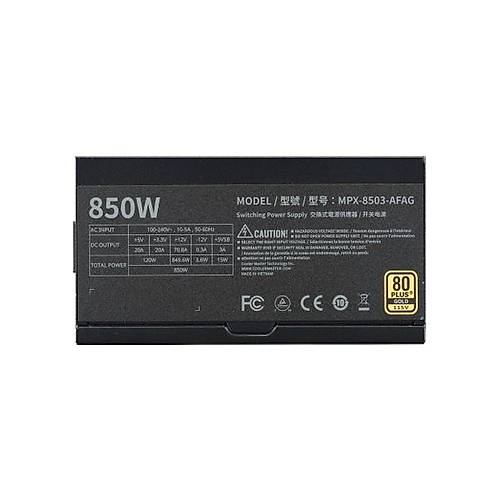 Cooler Master Mwe V3 850W 80+ Gold Full Mod�ler, Pc�e Gen 5.0, Atx 3.1, 120MM Fanl�