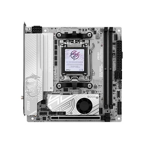 MSI Mpg B850I Edge 8200MHZ(OC) MHz Ddr5 Am5 M�n� Itx Anakart