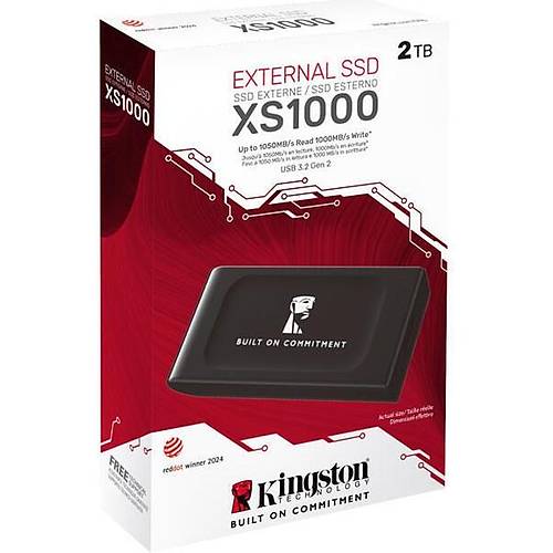 Kingston 2 Tb SXS1000/2000GA Ta��nabilir SSD