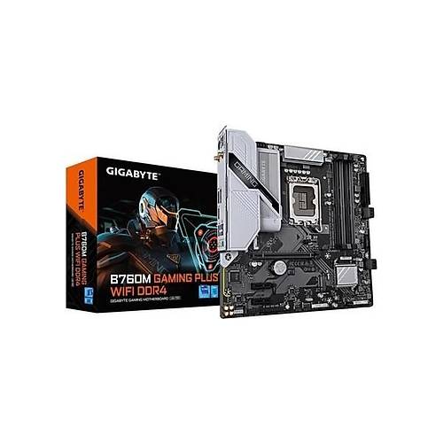 Gigabyte G�gabyte B760M Gam�ng Plus W�f�6 DDR4 Hdm�- 1700P Matx Anakart