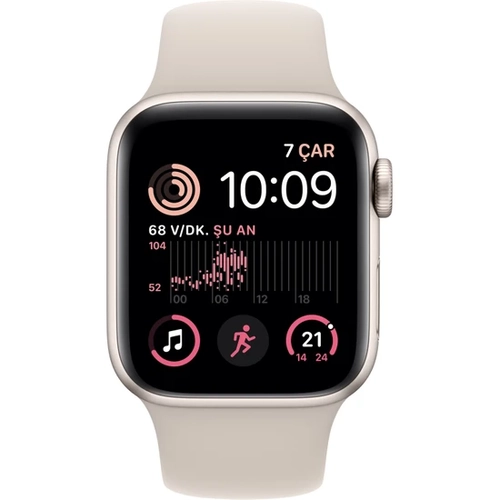 Apple Watch SE Gps Cellular 44mm Alüminyum Kasa Yıldız Işığı MNPT3TU/A