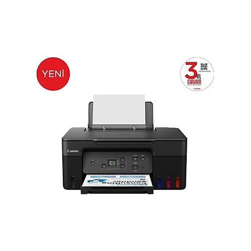 Canon Pixma G2470 Taray�c� + Fotokopi Renkli �ok Fonksiyonlu M�rekkep P�sk�rtmeli Yaz�c� (Canon Eurasia Garantili)