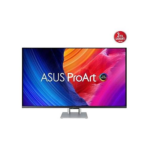 Asus Proart OLED PA32UCDM 31.5 In� 240Hz 0.1ms 4K UHD Adaptive Sync Qd-Oled Pivot LCD Monit�r