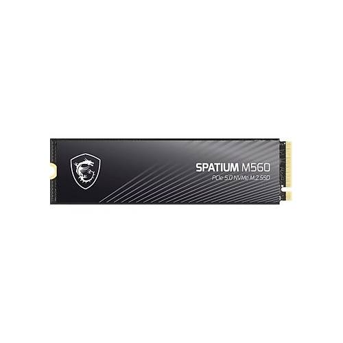 MSI Ms� SSD Spat�um M560 Pc�e 5.0 Nvme M.2 1tb R:10200 W:8400