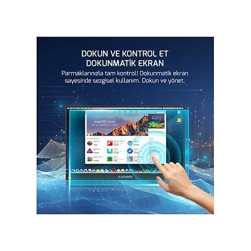 Ezcool Lite E15T 15.6 In� 60Hz 4 Ms Fhd Portable 1920 x 1080 LCD Monit�r
