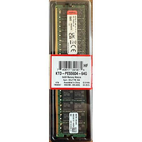 Kingston K�ngston 64GB 5600MHZ Ddr5 2rx4 Ecc Rd�mm KTD-PE556D4-64G Sunucu Ram