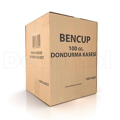 Dondurma Kasesi 100 cc 1000'li koli