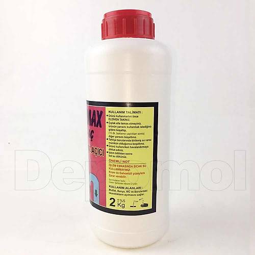 Lavabo Açıcı Süpermax DÖK-AÇ 2000 gr.