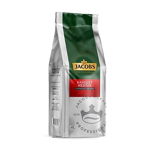 Çekirdek Kahve Espresso Jacobs Banquet Medium Beans 1000 gr. 8'li koli
