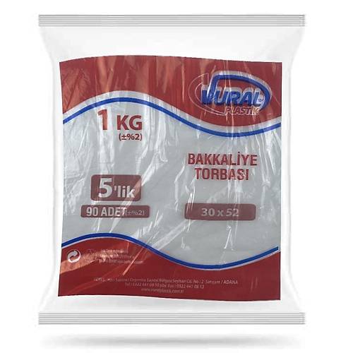 Şarküteri (Bakliyat) Torbası 5'lik 25 kg'lık paket