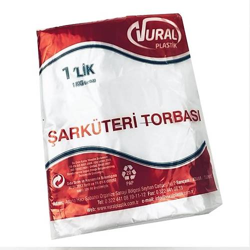 Şarküteri Torbası PERFORELİ 1 lik 20 kg'lık paket