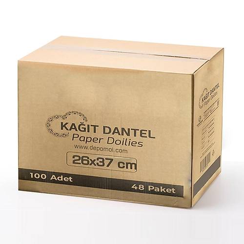 Kafem Kağıt Dantel 48 x 100'lü 26 x 37 CM