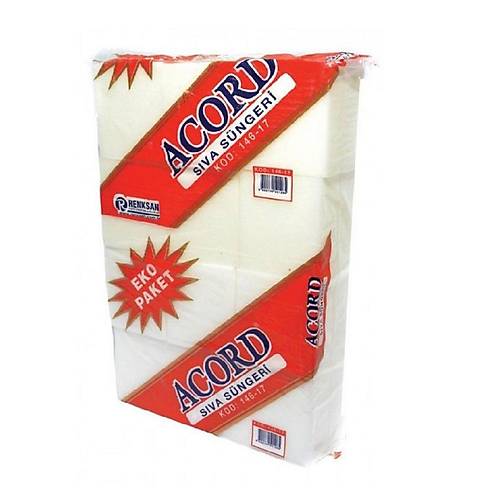 Sıvacı Süngeri Acord Eko Beyaz 24'lü paket