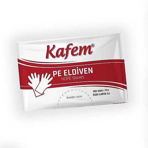 Plastik Eldiven Hışır 100'lü paket
