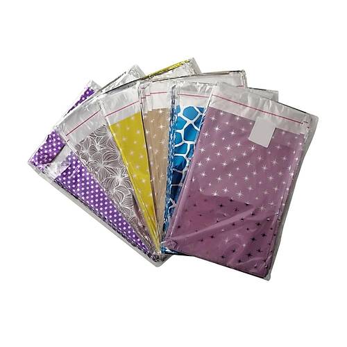 Hediye Poşeti (Bantlı Metalize)  15x25 cm 100'lü paket