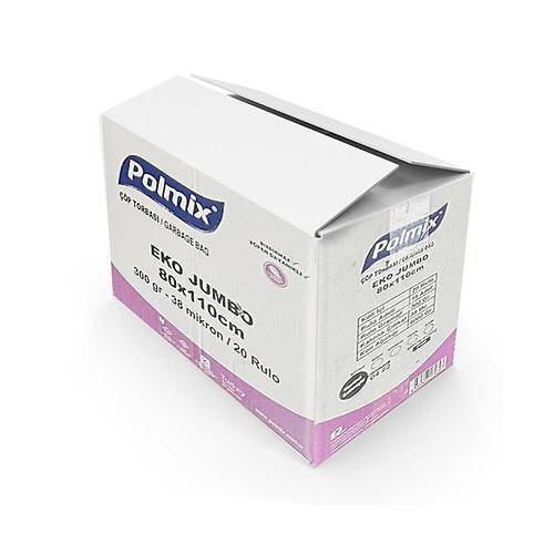 Çöp Poşeti 80x110 Jumbo Boy Endüstriyel 300 gr 10x20 rulo Koli