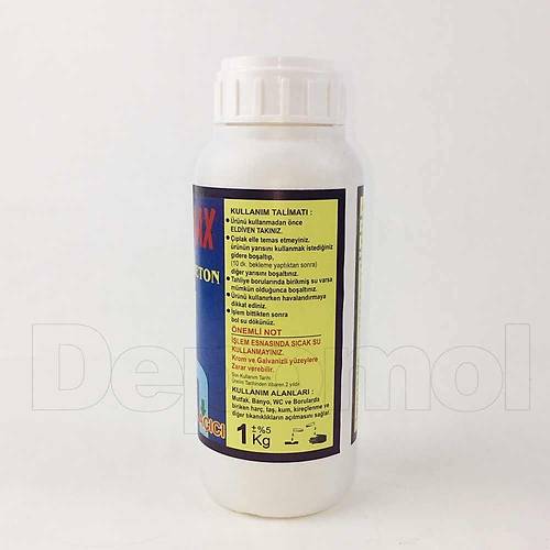 Lavabo Açıcı Süpermax Eritici 1000 gr.
