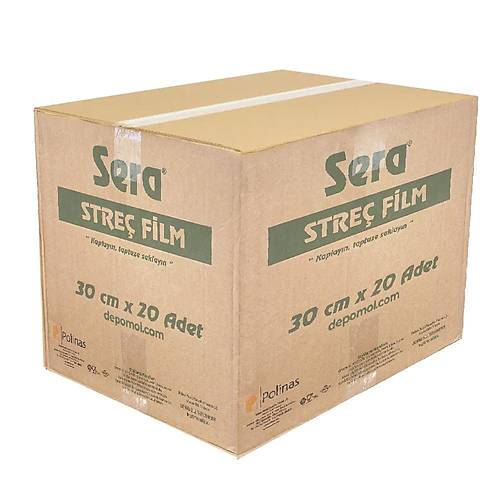 Streç Film Sera WRAP 30 X 300 m 8 Mc 20'li koli