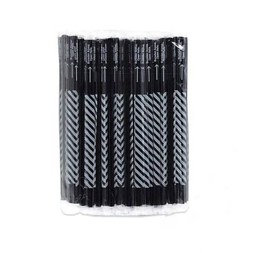 Pipet Jelatinli Frozen 8mm x 24cm SİYAH 100'lü paket