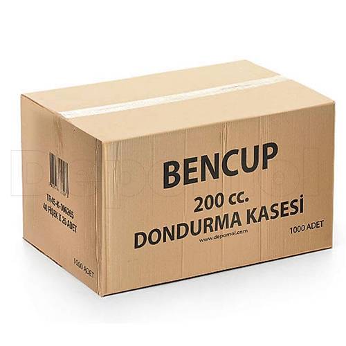 Dondurma Kasesi 200 cc 1000'li koli